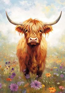 Highland Cow Kuh Scottish Cattle Schottischer Highlander Hochlandrind