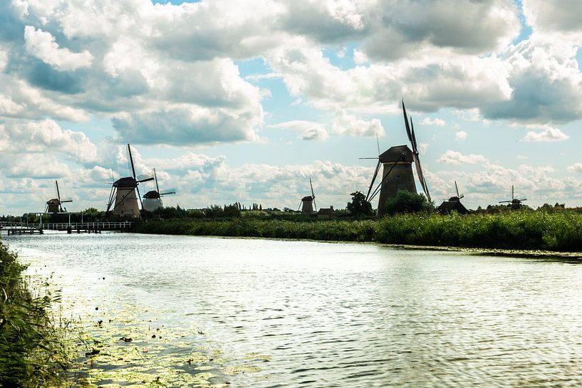 Kinderdijk Windmills by Brian Morgan
