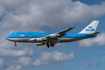 KLM Boeing 747-400 with the name "Guayaquil". by Jaap van den Berg
