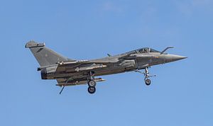 Vorbeiflug der Rafale Marine Nr. 6 von der Flottille 12F.