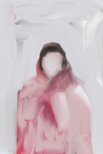 Abstract portret (gezien bij vtwonen)