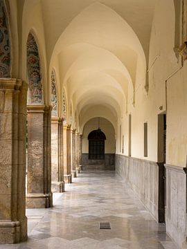 Gallery in the 'Hospital de San Juan de Dios' - Granada by René Weijers