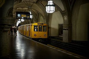 Metro Berlijn van Eus Driessen