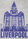The Royal Liver building by DEN Vector thumbnail