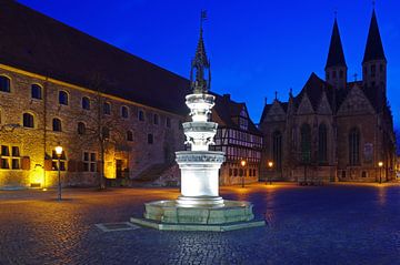 De oude stadsmarkt van Braunschweig