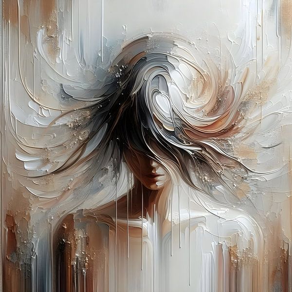 dancing hair van FoXo Art