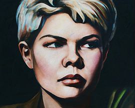 Die Frau, die wütend aussieht von Jan Keteleer