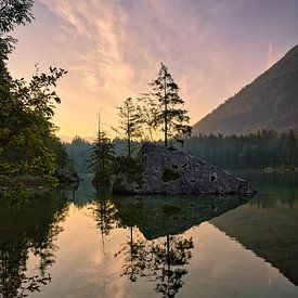 Goldene Stunde am Hintersee von René Mangrapp