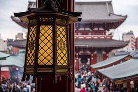 Asakusa Laterne von Luis Emilio Villegas Amador