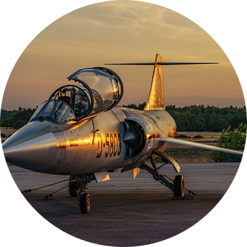 Koninklijke Luchtmacht Lockheed TF-104G Starfighter. van Jaap van den Berg