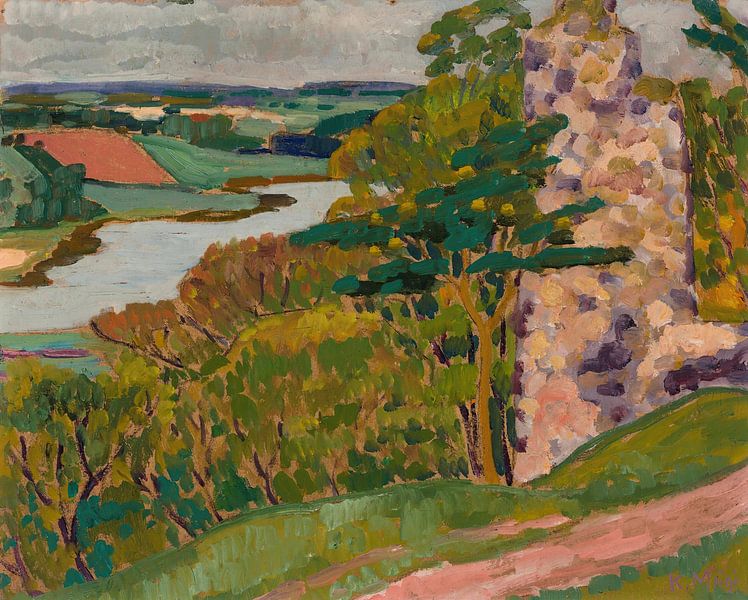 Konrad Mägi - Autumn landscape by Peter Balan