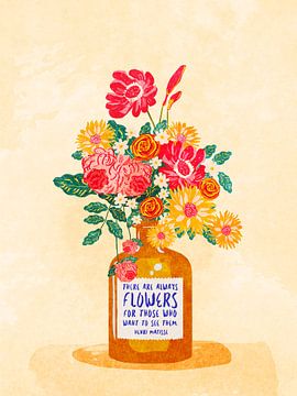 Always flowers by Raissa Oltmanns