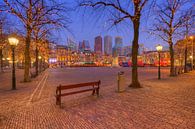 Het Plein en de Skyline van Den Haag van Rob Kints thumbnail