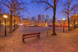 Skyline of The Hague at Night sur Rob Kints