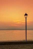 Eenvoud zonsondergang