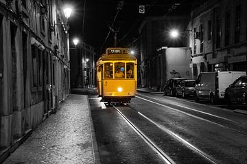 Nacht in Lissabon van Reza Shabanpour