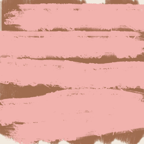 Japandi. Minimalist abstract landscape painting