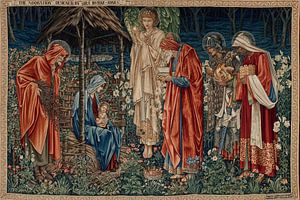 Edward Burne-Jones - De aanbidding van de koningen