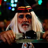 Colourful night Portrait of Carnival in Tenerife
