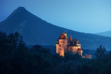 Märchenschloss in einer kühlen Sommernacht von Philipp Hodel Photography