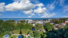 Ein Blick auf den Strand von Ahlbeck an der Ostsee von Andreas Völkel