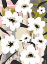 Expressive Floral Pattern van Bohomadic Studio thumbnail