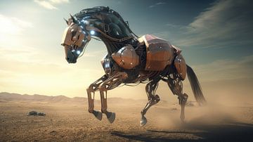 Paard | toekomst | sci-fi van Eva Lee