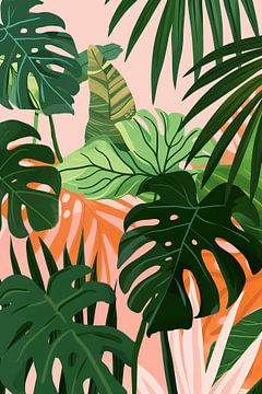 Graphic Houseplant Illustration | Botanical art