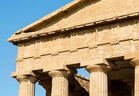Tempel van Concordia, een Griekse tempel in de tempel vallei in Agrigento, Sicilië, Italië