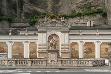 Marstallschwemme  in Salzburg von Peter Schickert