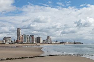 Blick auf die Stadt Vlissingen in Zeeland.