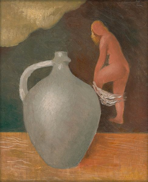 Frau mit Krug, Mikuláš Galanda von Meisterhafte Meister