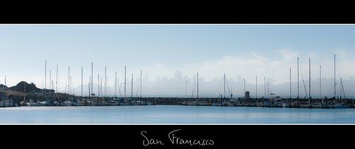 San Francisco skyline by Wim Slootweg