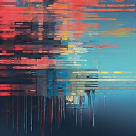 fließend dynamisch abstrakt