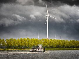 Ghent–Terneuzen Canal by Luc V. de Zeeuw