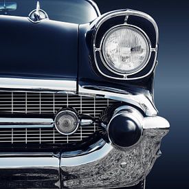 American classic car Bel Air 1957 Front by Beate Gube