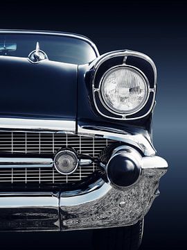 American classic car Bel Air 1957 Front by Beate Gube