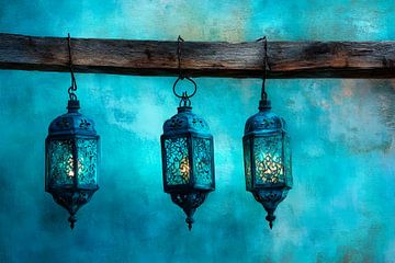 Arabische lantaarns schoonheid van Poster Art Shop