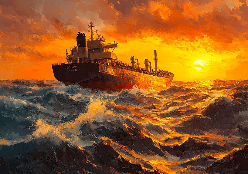 Superpétroliers 34 par Harry Herman