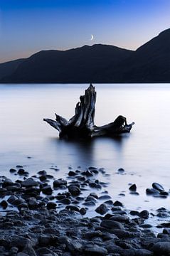 Nachtlicht van Loch Ness van Steffon Reid