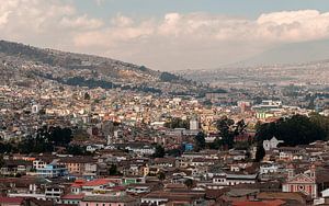 Ecuador: Quito in vogelvlucht (Quito)