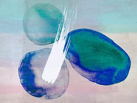 Skandinavischer Strand II von Mad Dog Art