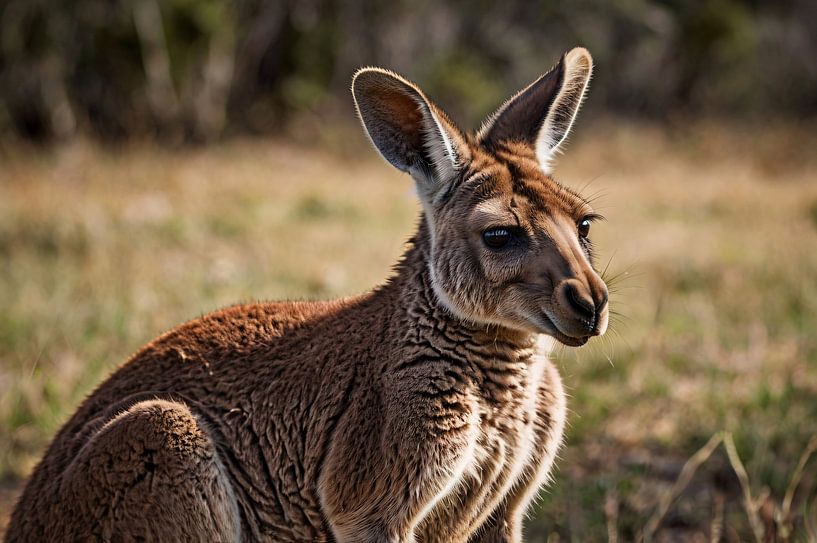 Realistic photo of a kangaroo by Art & Soul Creations