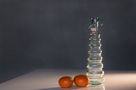 Stilleven met fles en mandarijnen von Cilia Brandts Miniaturansicht