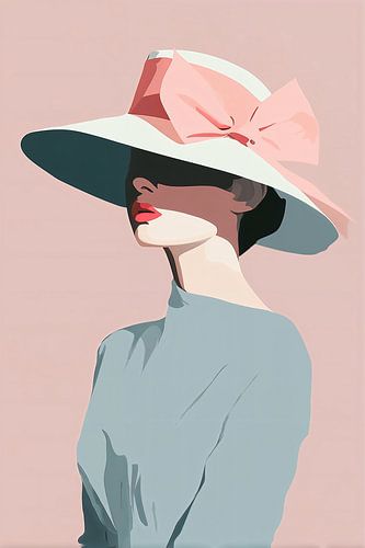 Lady in Pink Pastels no. 5
