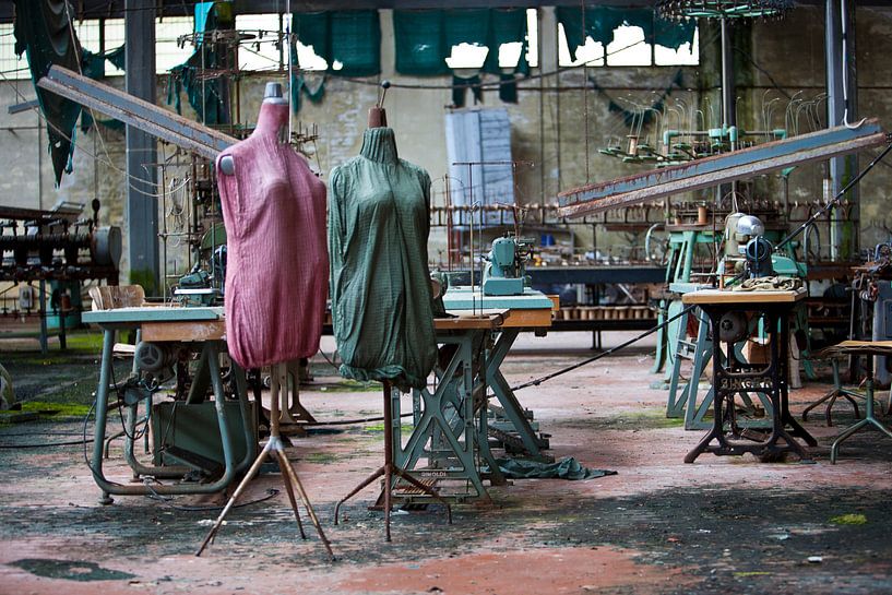 verlassene Textilfabrik von urbex lady