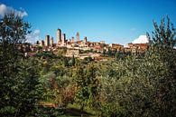 San Gimignano Skyline von Alexander Voss Miniaturansicht