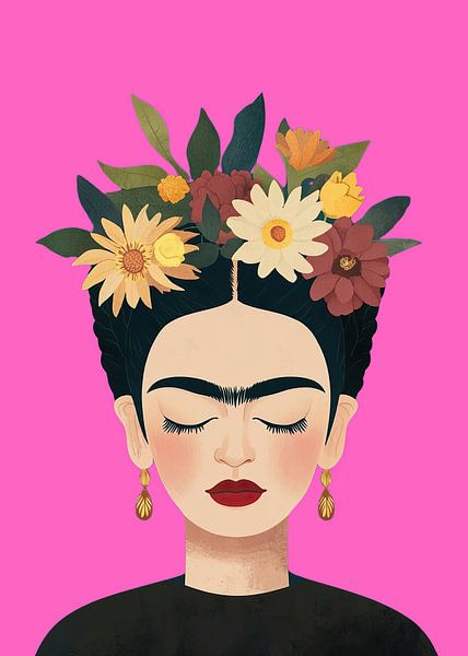 Frida Pink by Niklas Maximilian