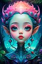Alien girl... by Ans Bastiaanssen thumbnail