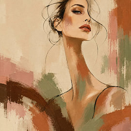 Portrait - Love, Unfinished sur Moonheart Artworks